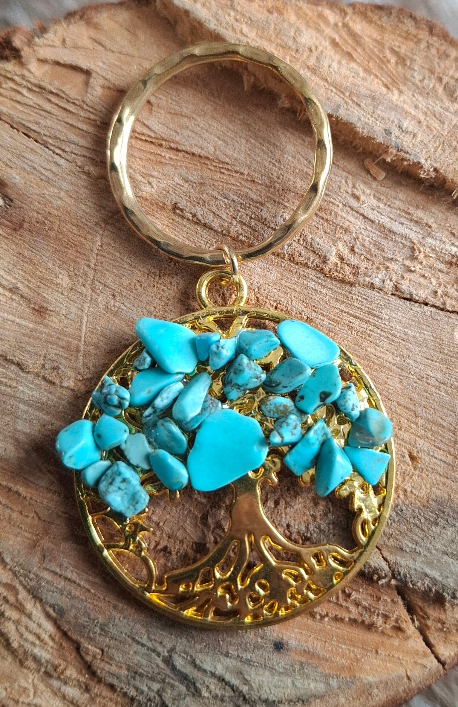 Turquoise levensboom