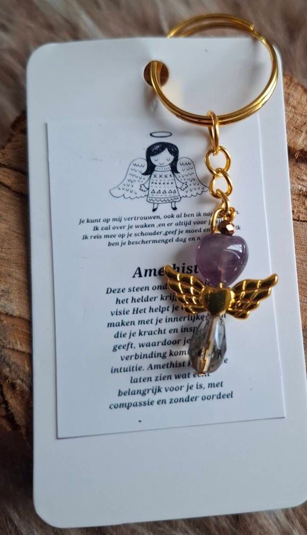 Beschermengeltje amethist