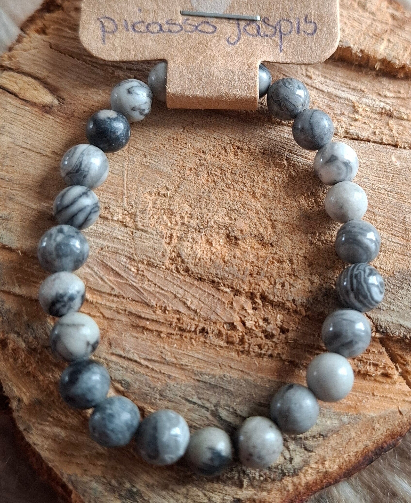 Picasso jaspis armbandje
