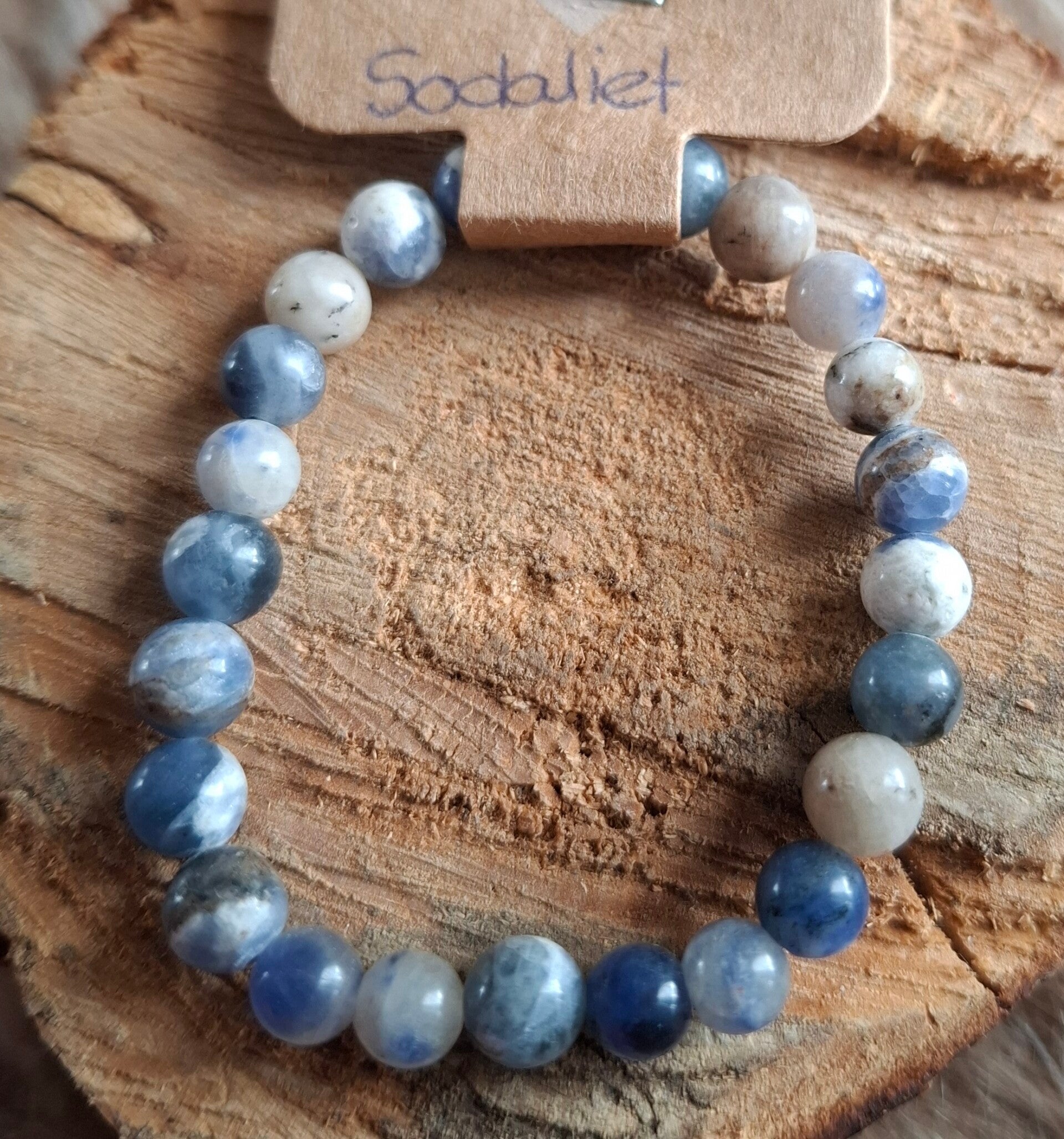 Sodaliet armbandje