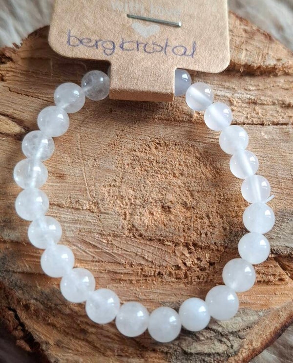 Bergkristal armbandje