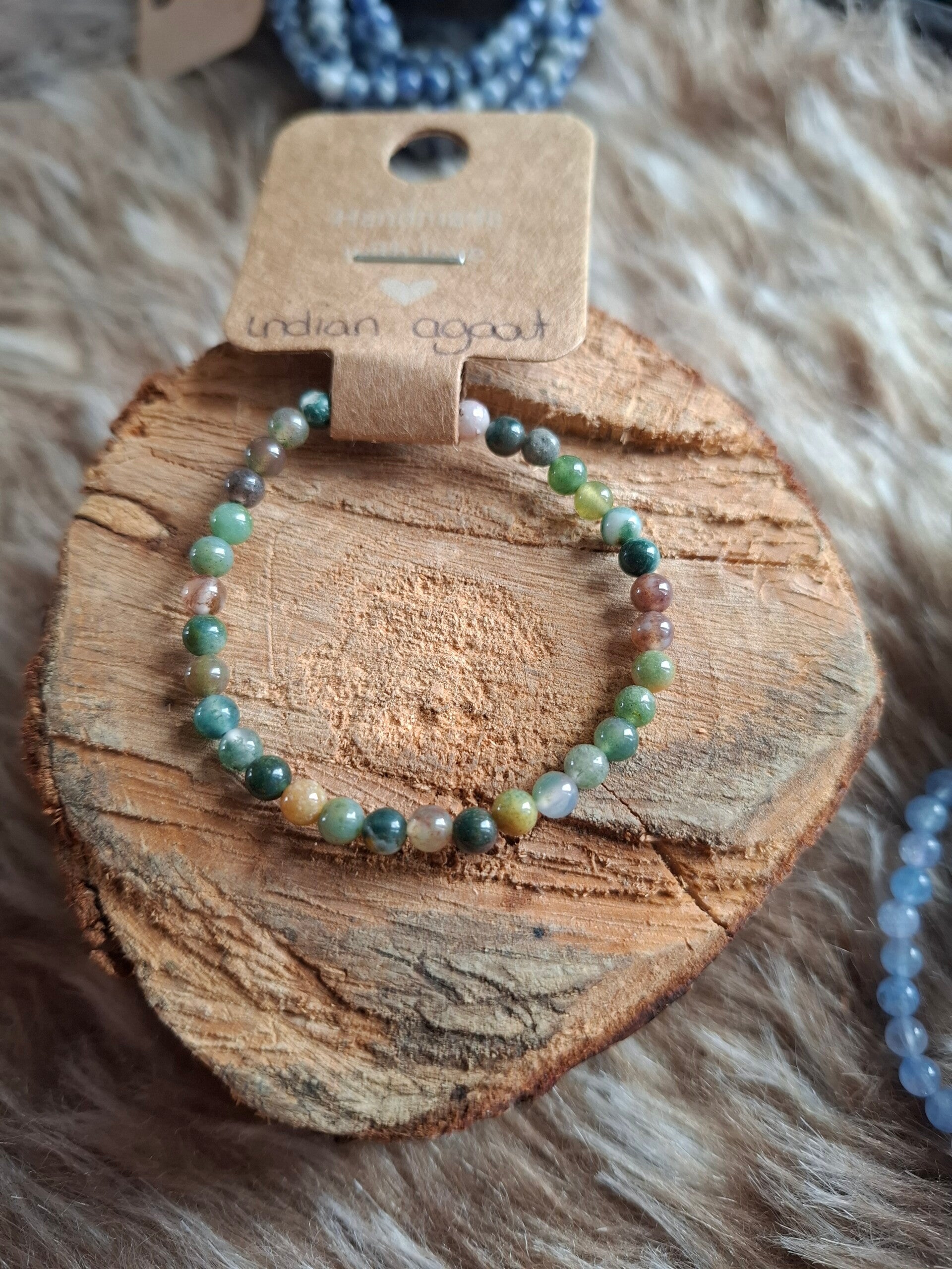 Indian agaat armbandje