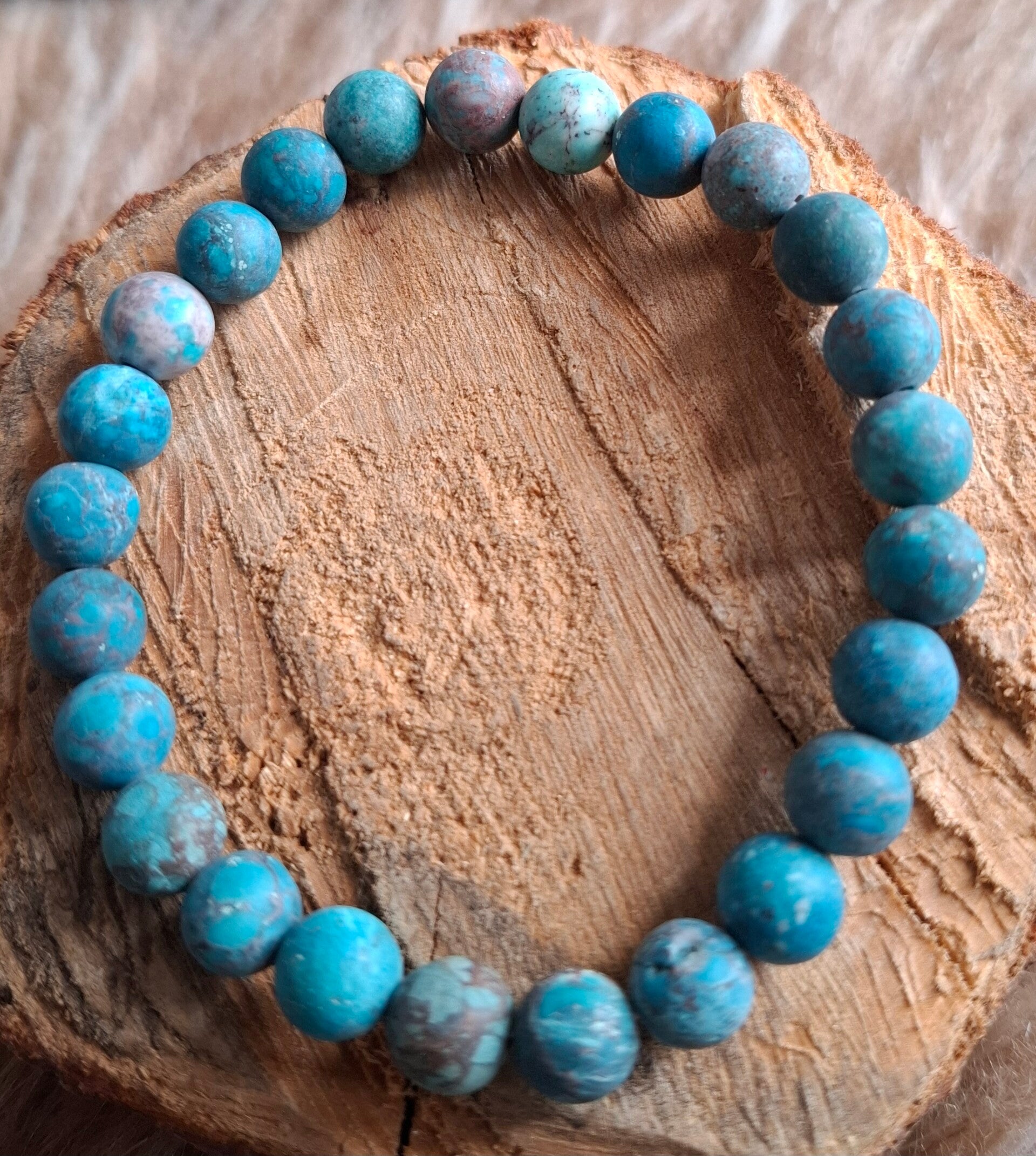 8mm matte turquoise