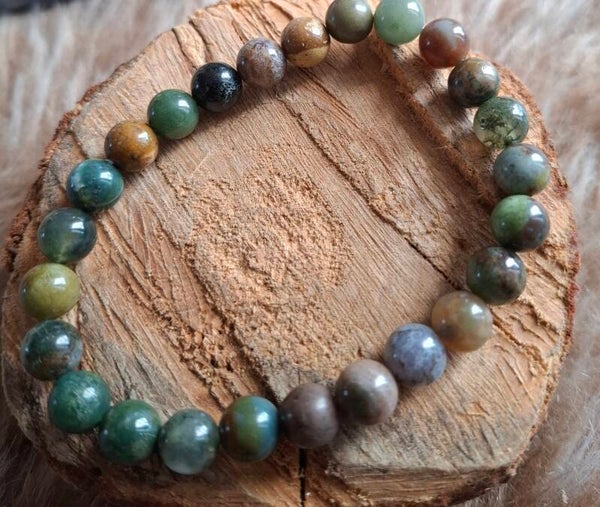 8mm indian agaat