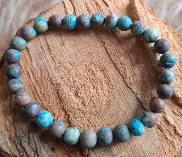 6mm matte turquoise