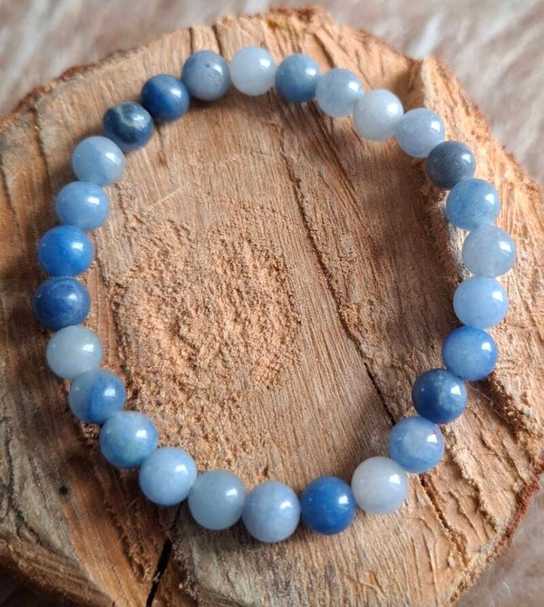 6mm blauwe aventurijn