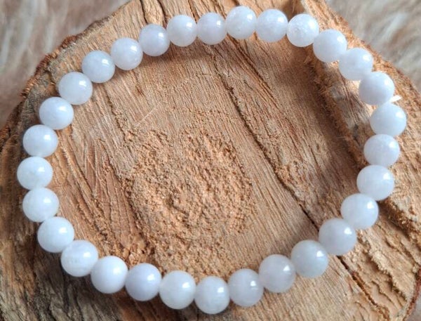 6mm witte jade