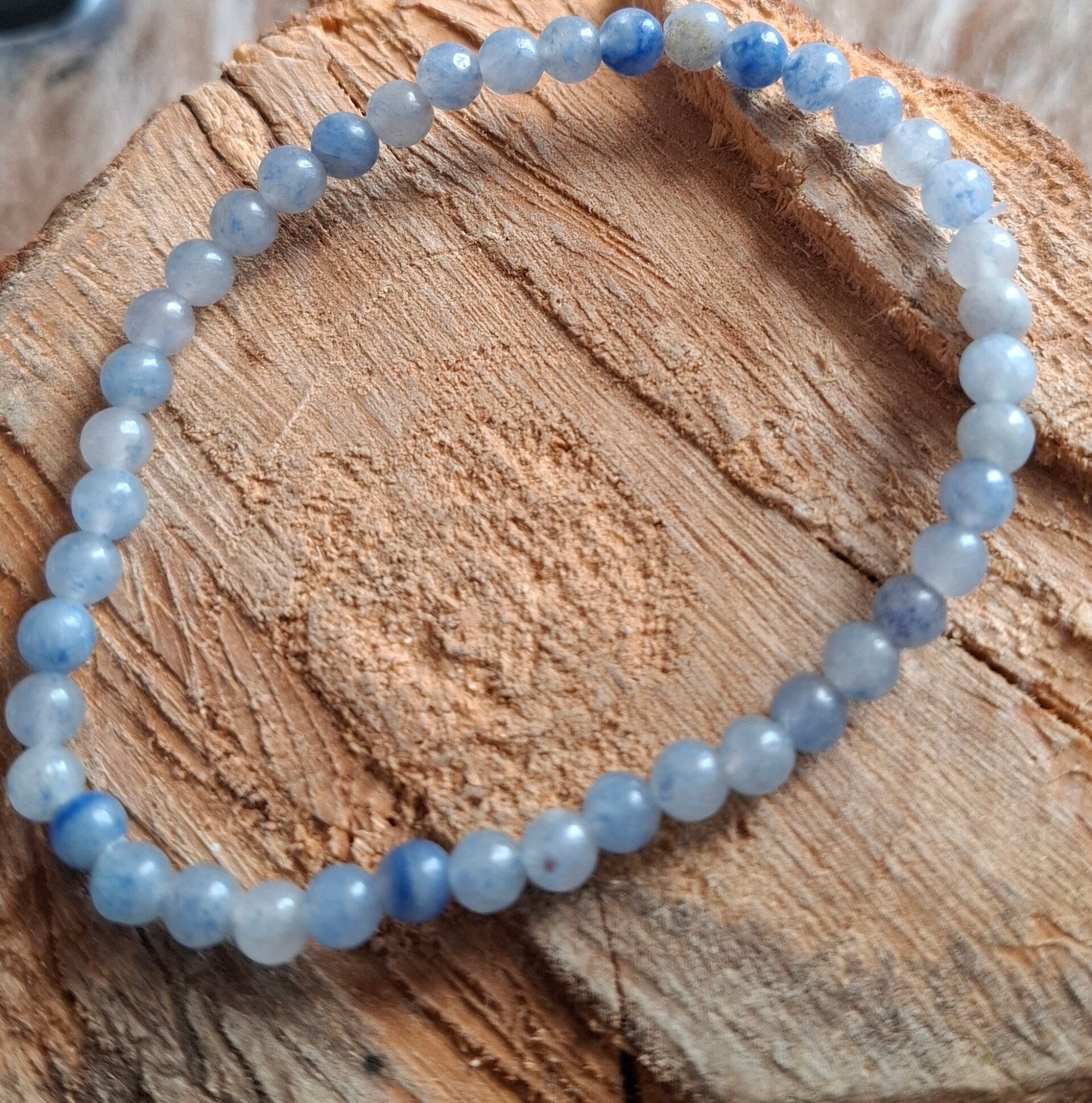 4mm blauwe aventurijn