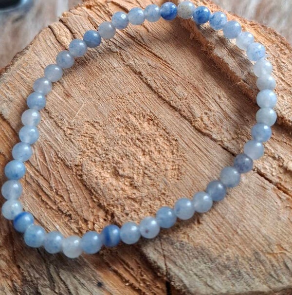 4mm blauwe aventurijn