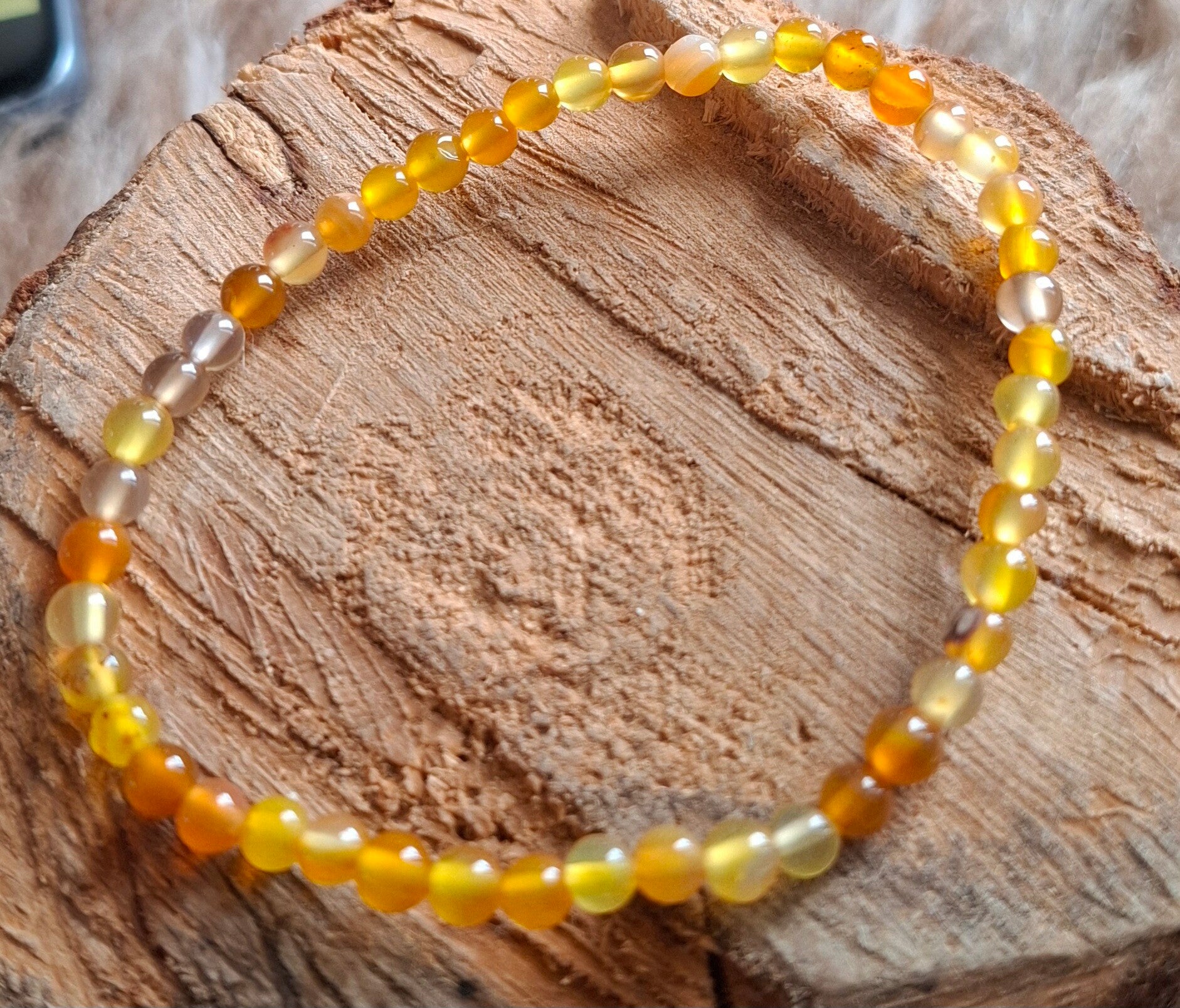 4mm oranje agaat