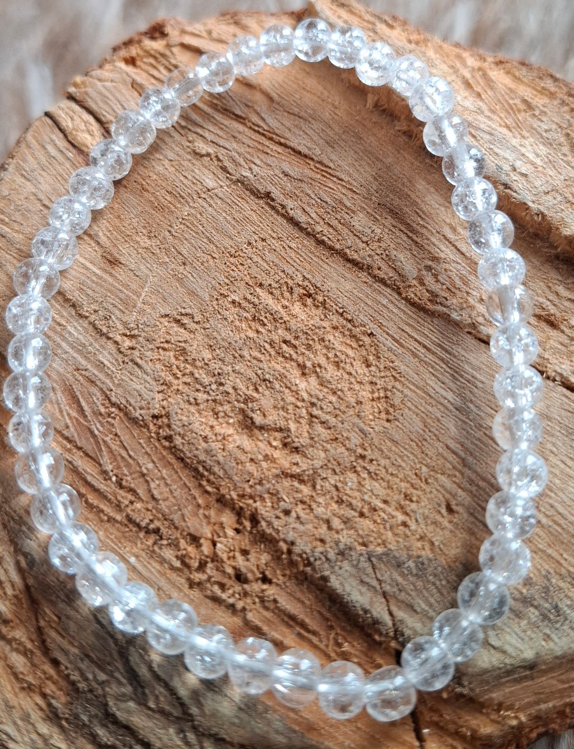 4mm crackle bergkristal