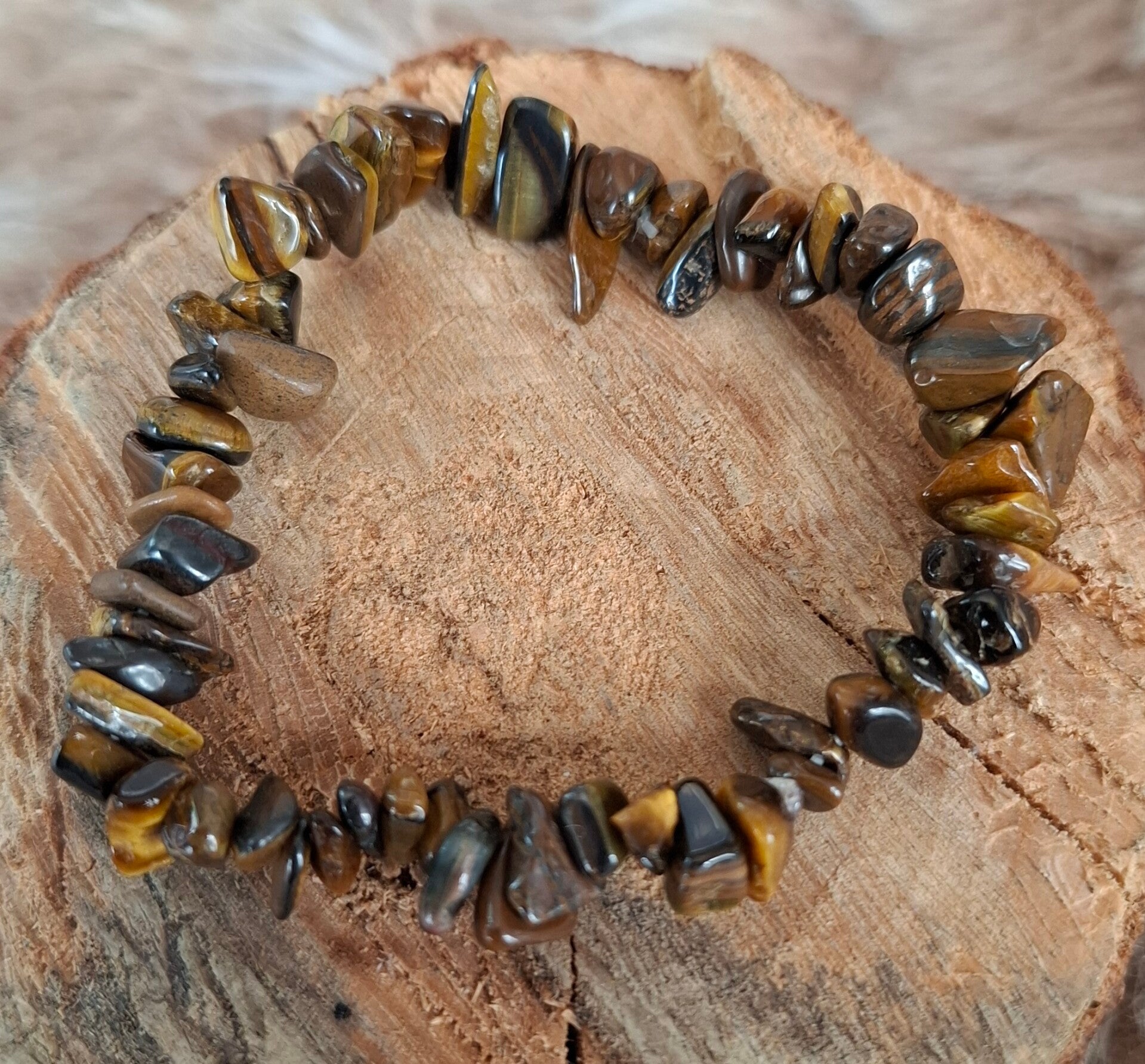 Splitarmband tijgeroog