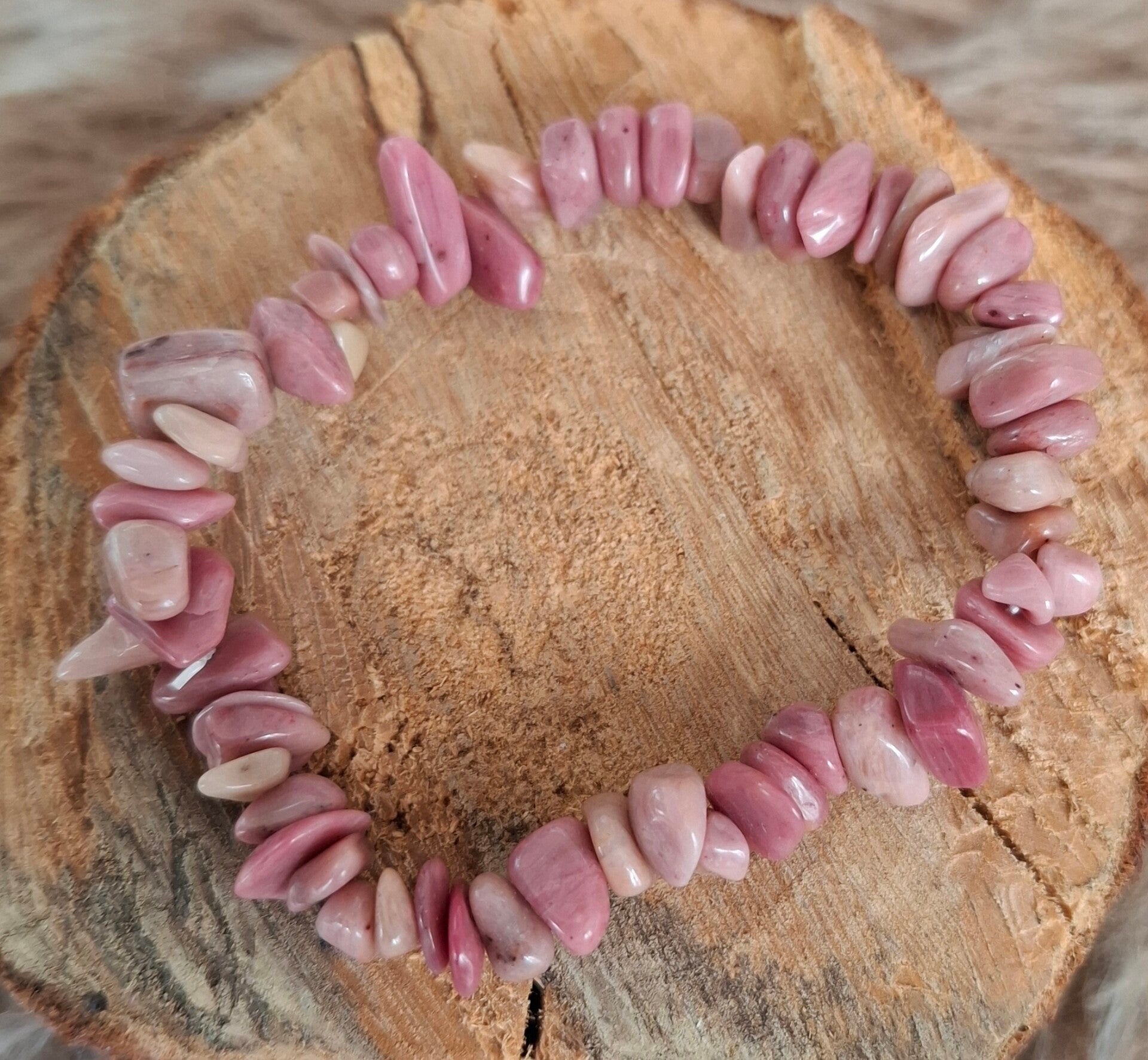 Splitarmband Rhodochrosiet