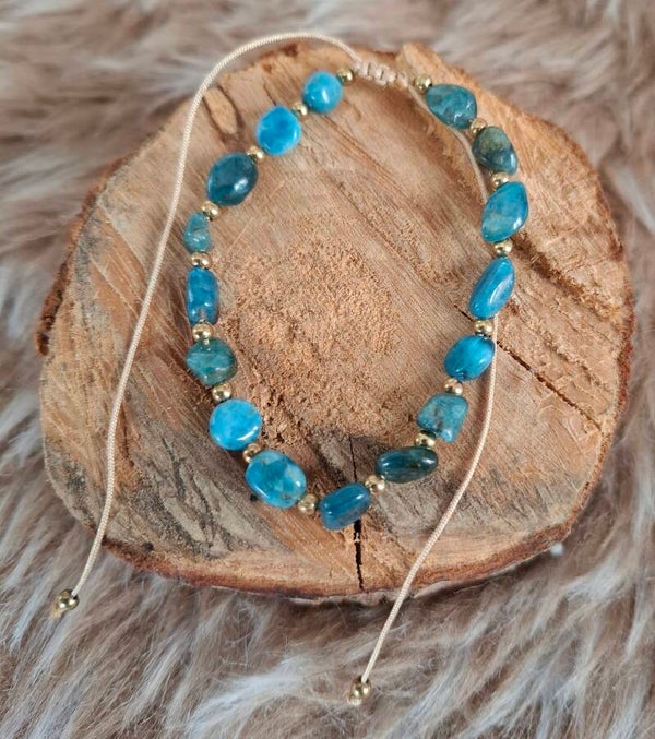 Apatiet nugget armband
