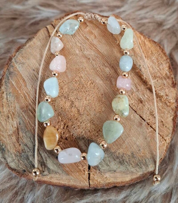 Morganiet nugget armband