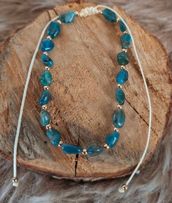 Apatiet nugget armband