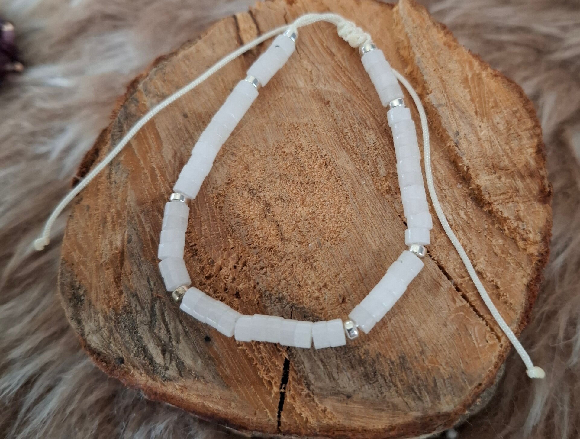 Bergkristal verstelbare armband