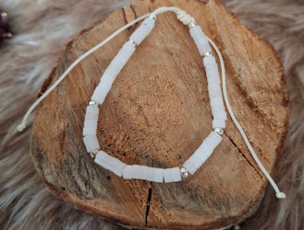 Bergkristal verstelbare armband