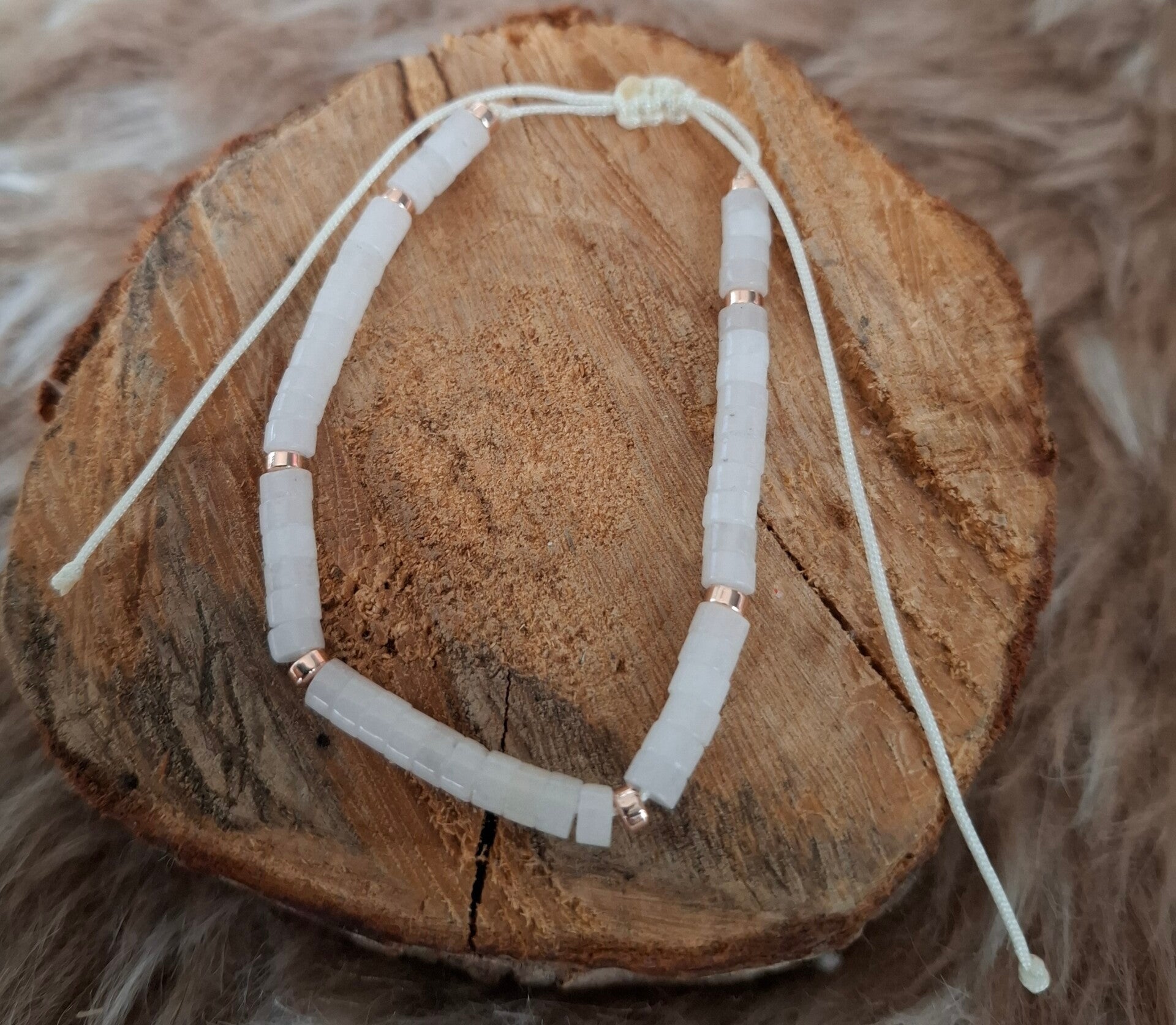 Bergkristal verstelbare armband