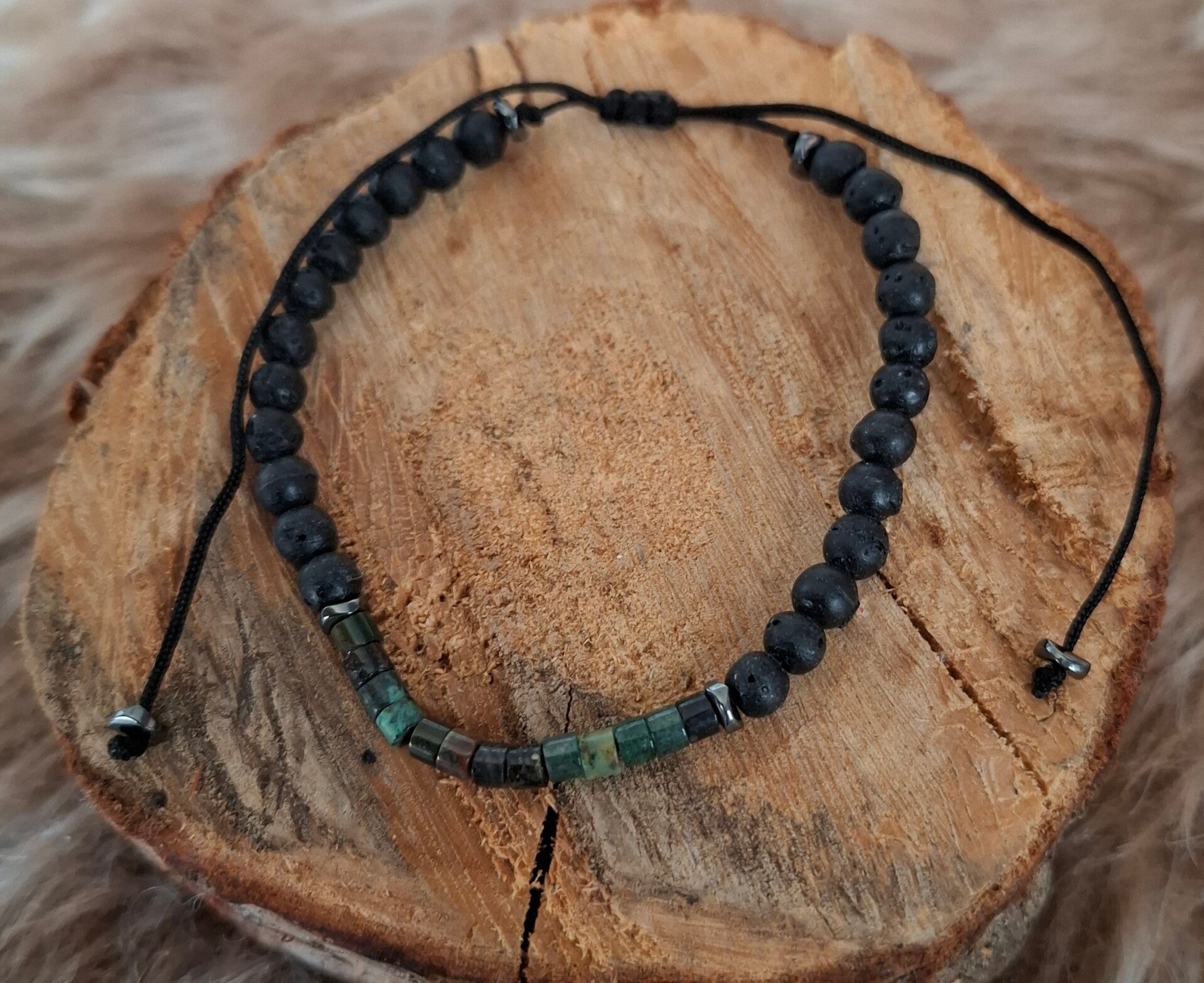 Edelsteen verstelbare armband