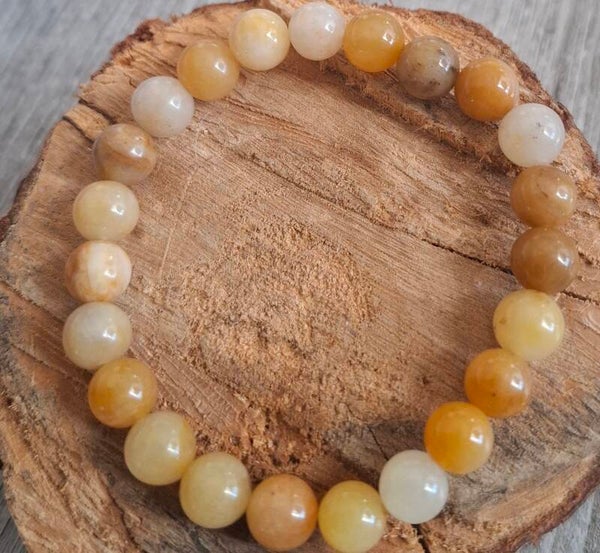 8mm gele jade