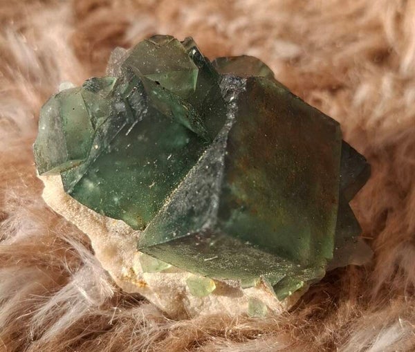 Ruwe Groene Fluoriet