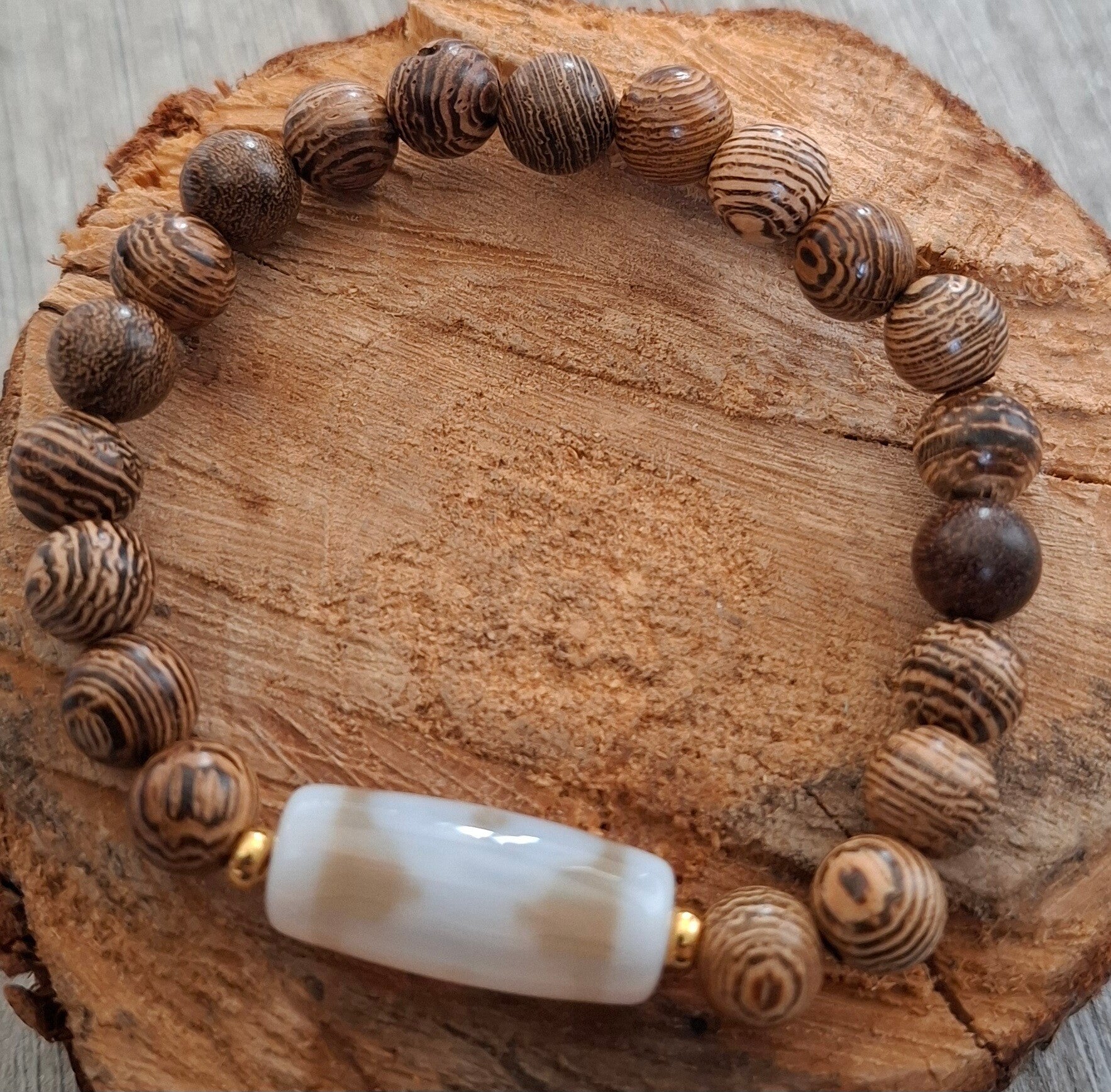 Agaat armband