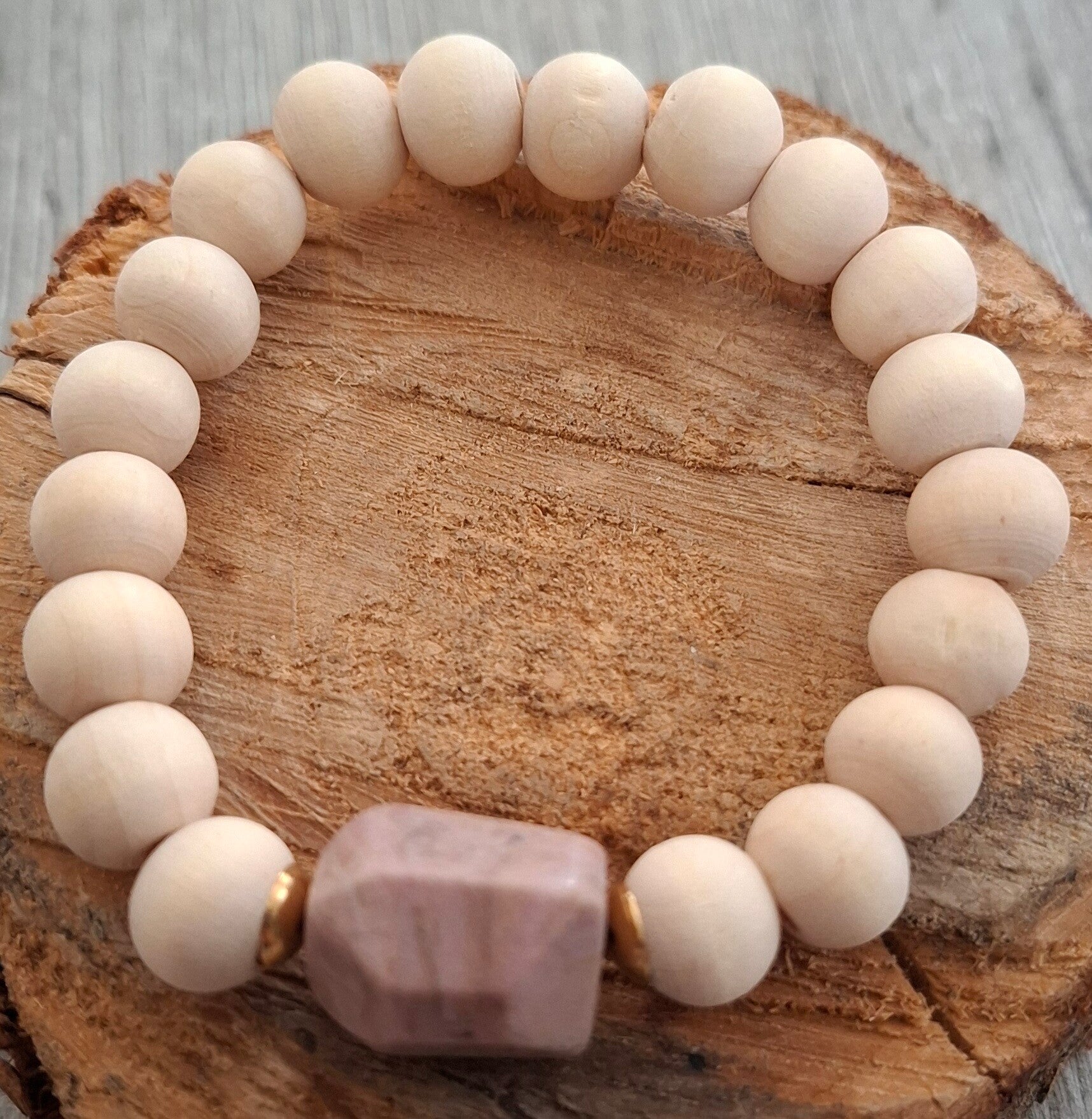 Rhodochrosiet armband