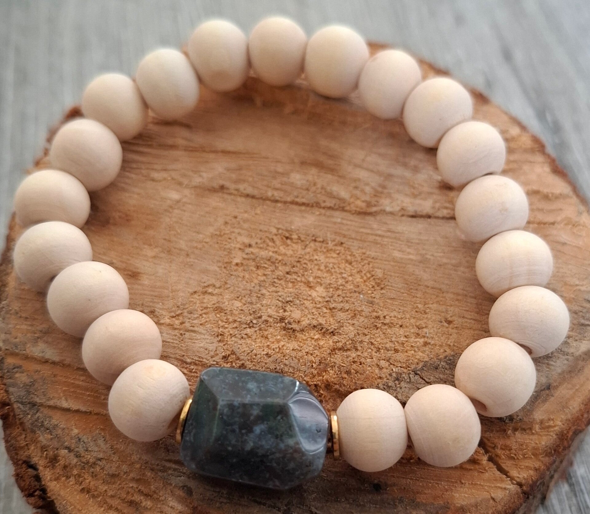 Indian agaat armband