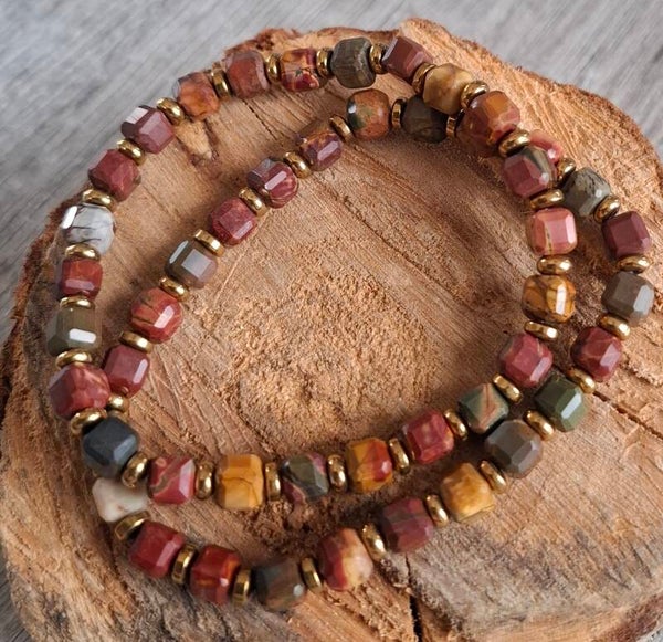 Jaspis armband