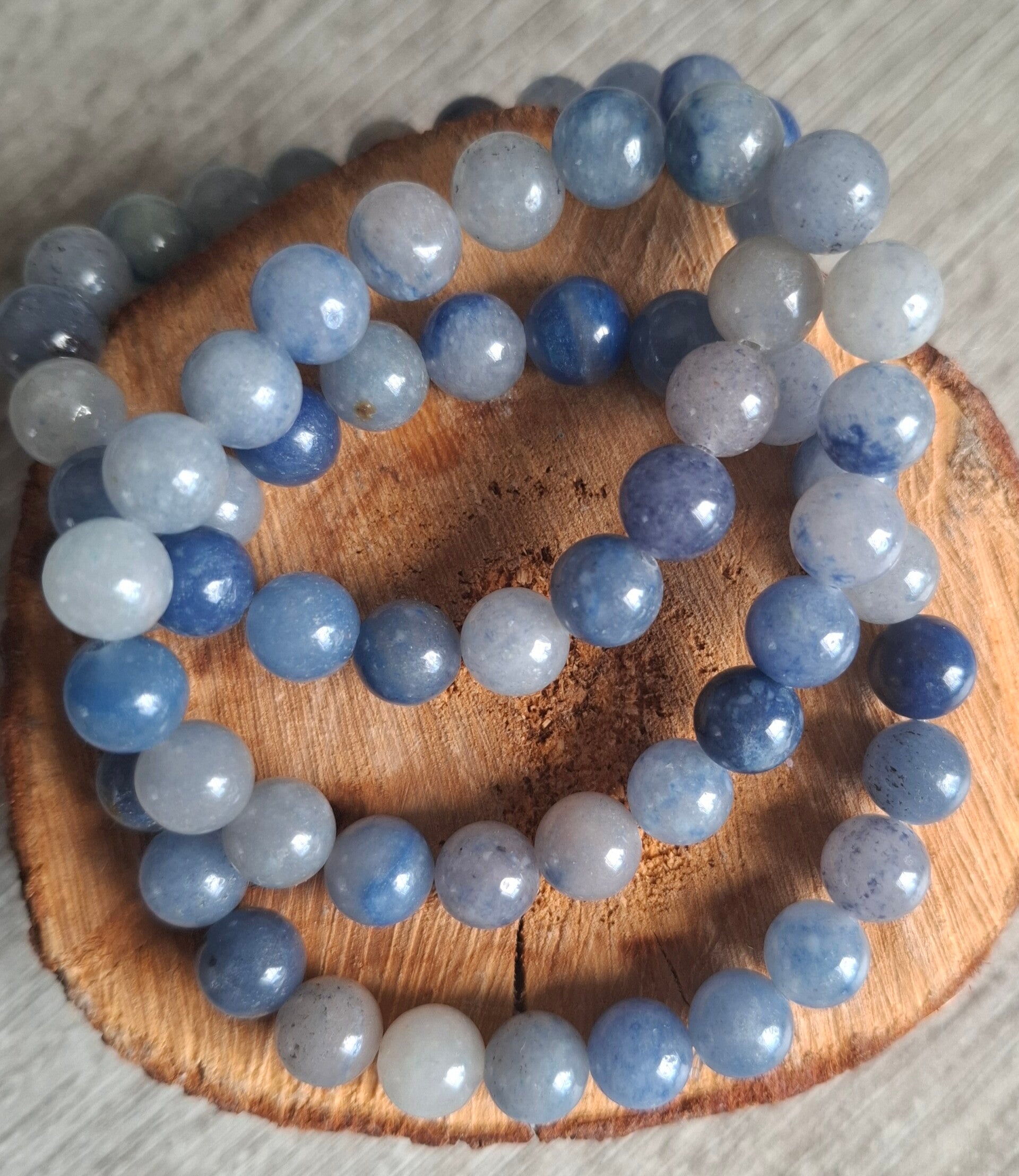 8mm blauwe aventurijn