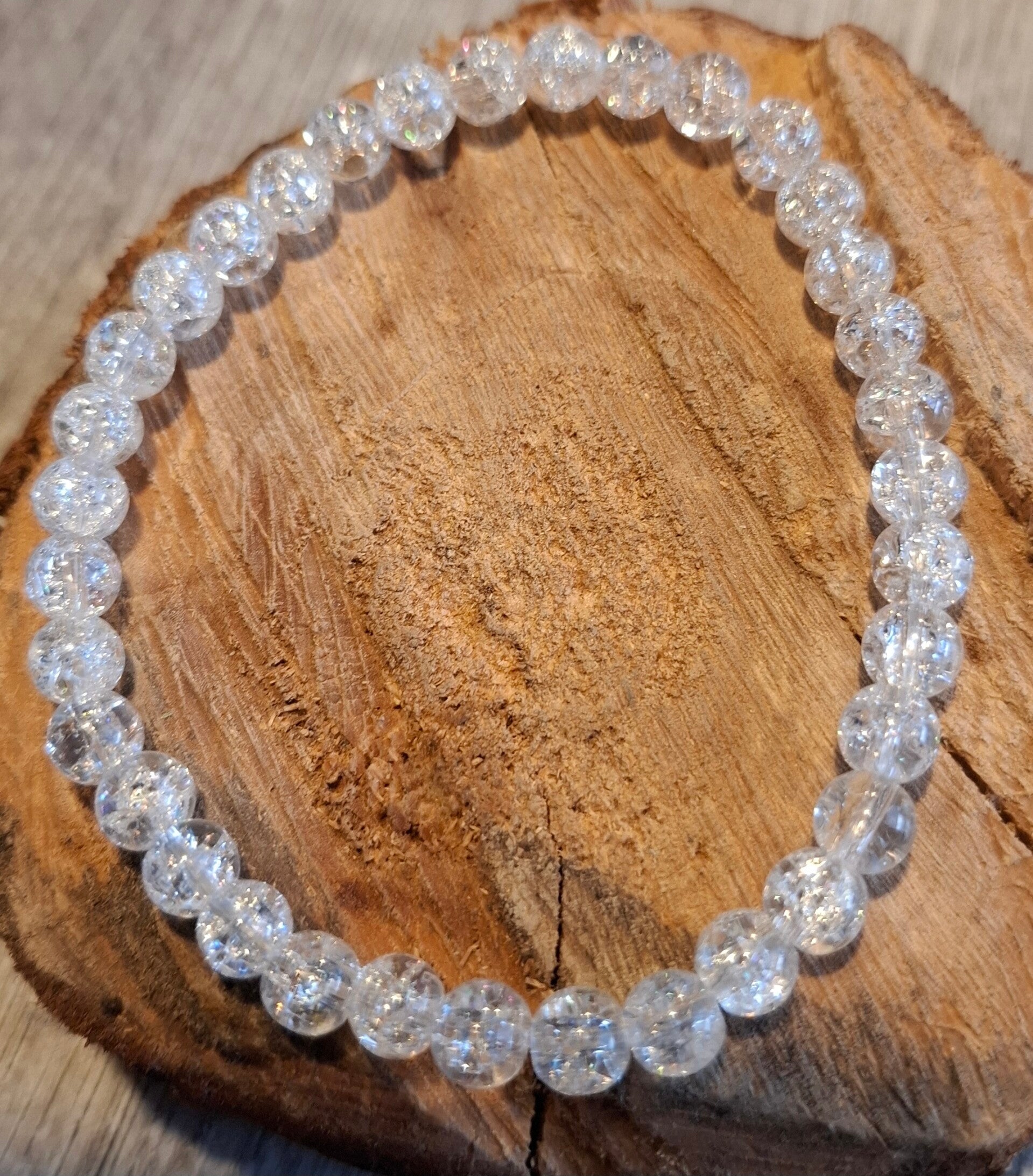6mm crackle bergkristal