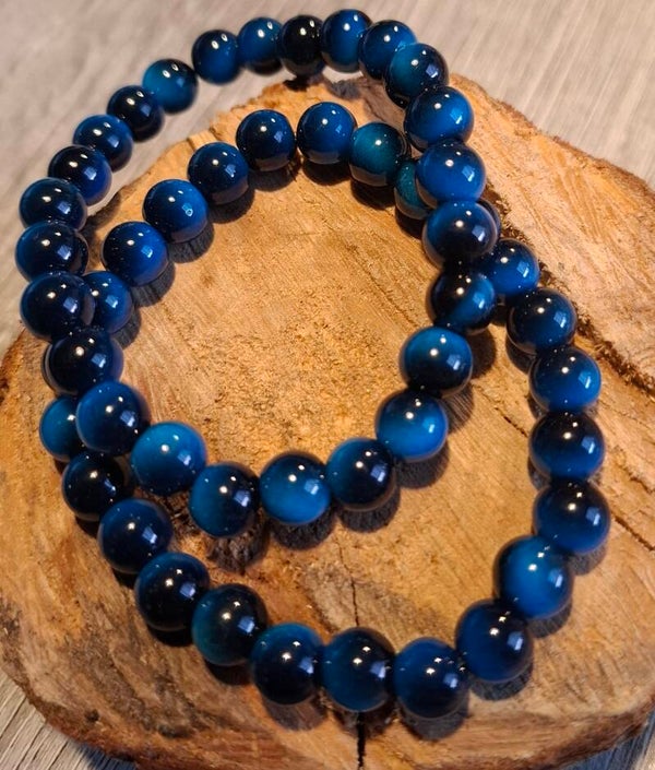 8mm blauwe tijgeroog