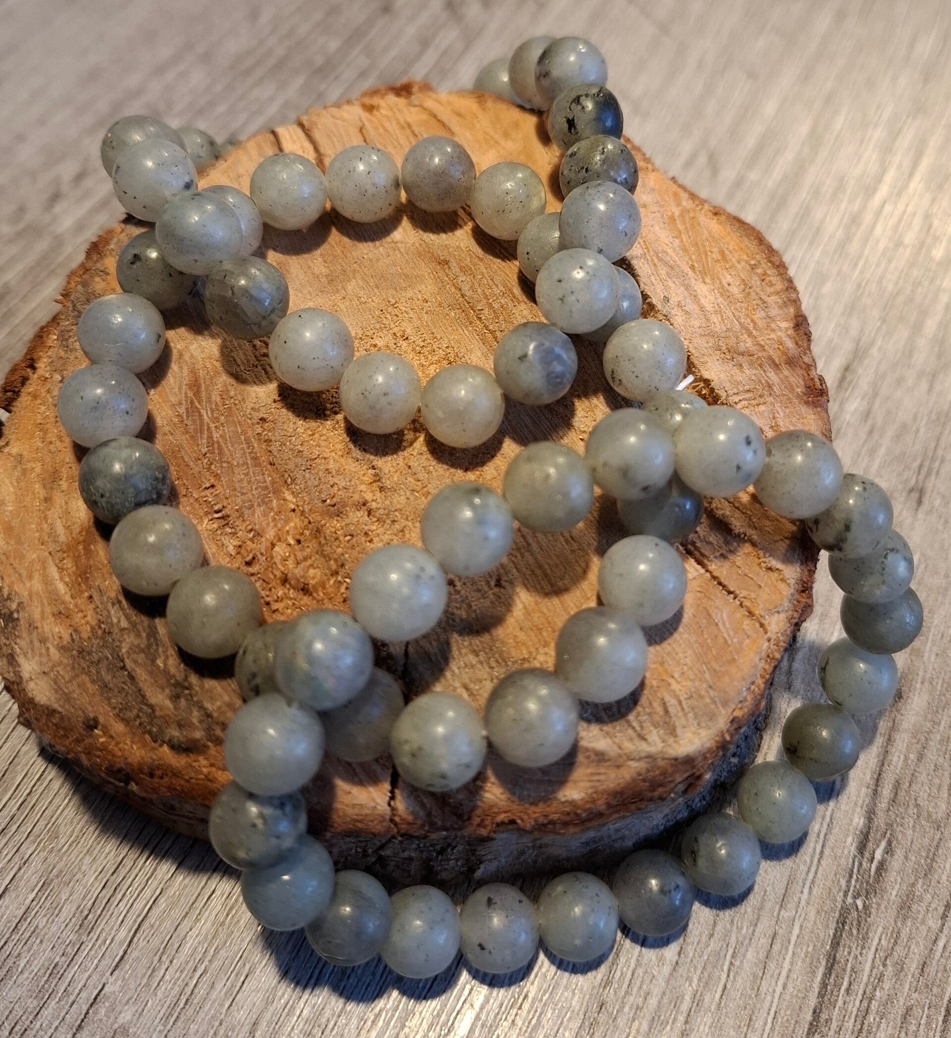 8mm lichte labradoriet