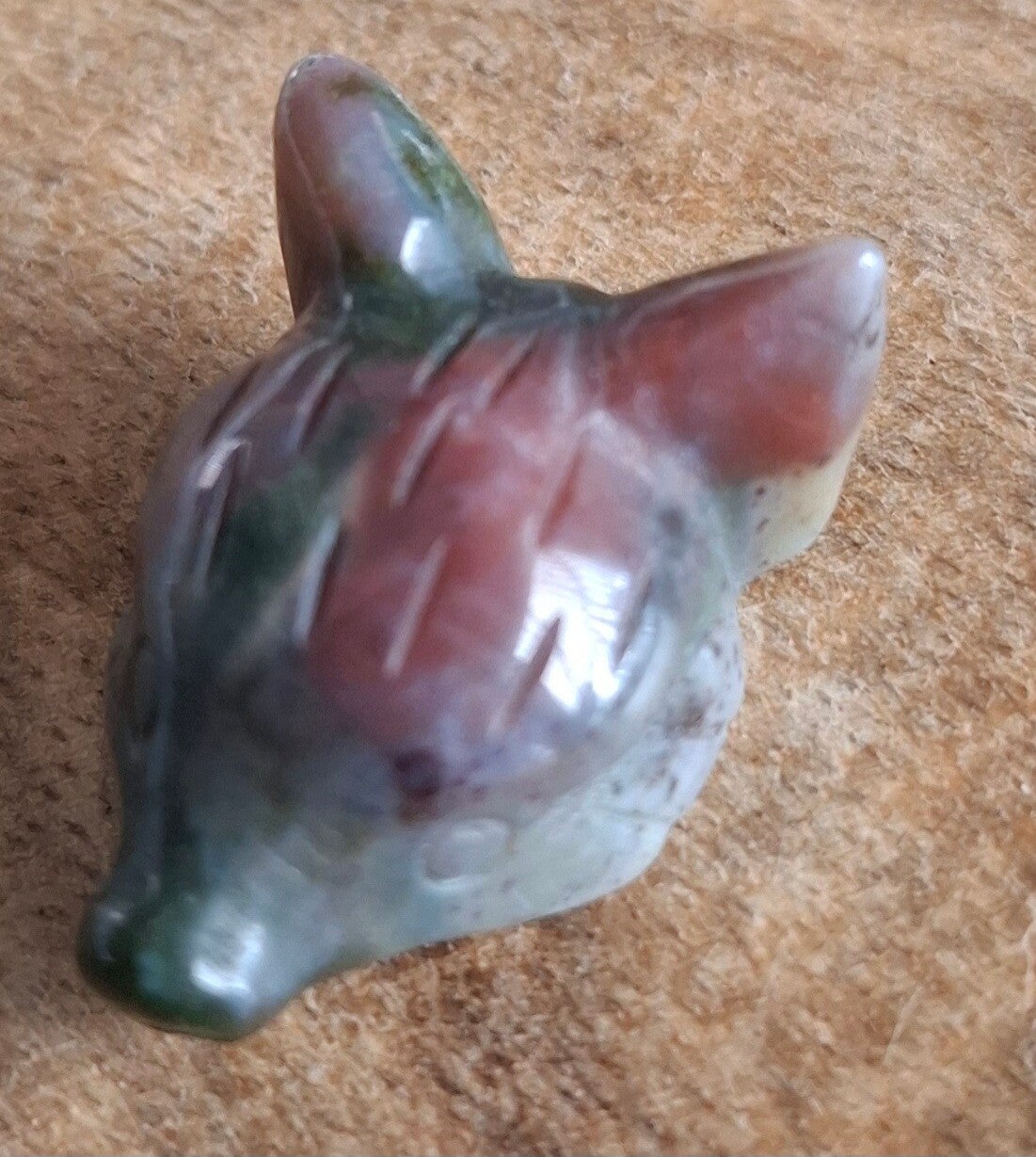 Indian agaat wolvenkop