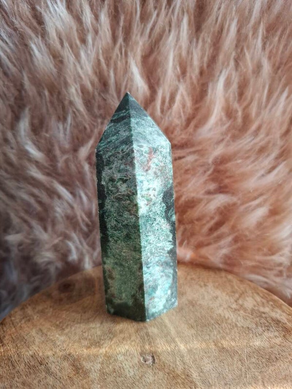 Groene mica punt