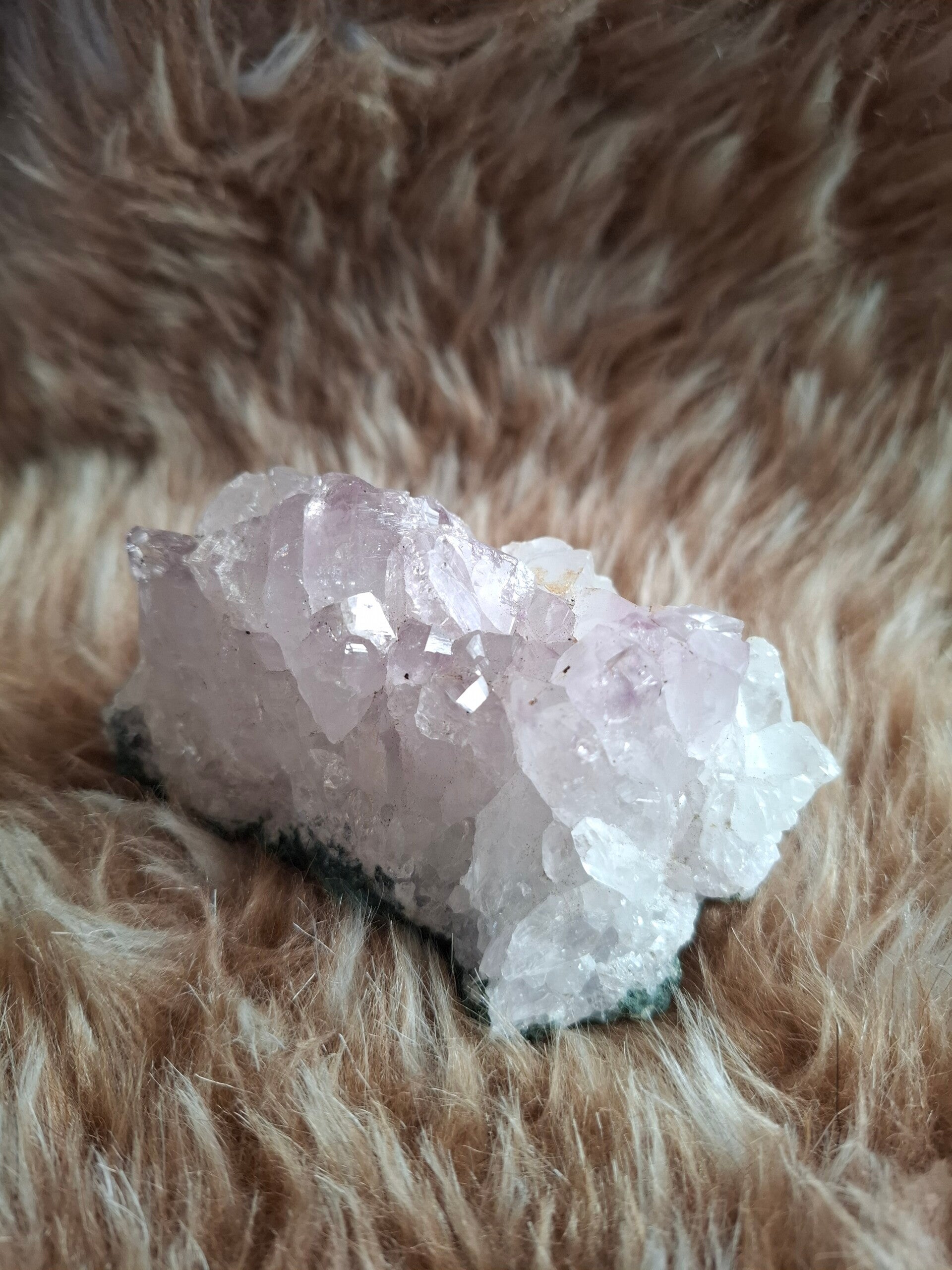 Ruwe amethist cluster
