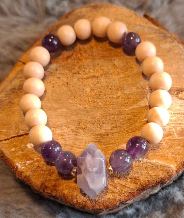 Amethist armband