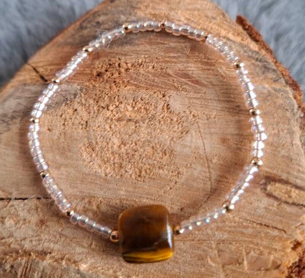 Tijgeroog armbandje
