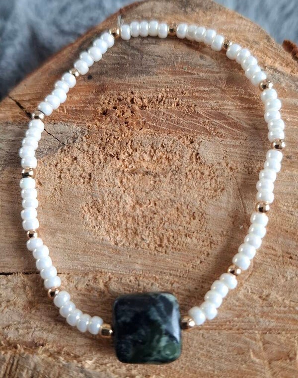 Kambaba Jaspis armbandje