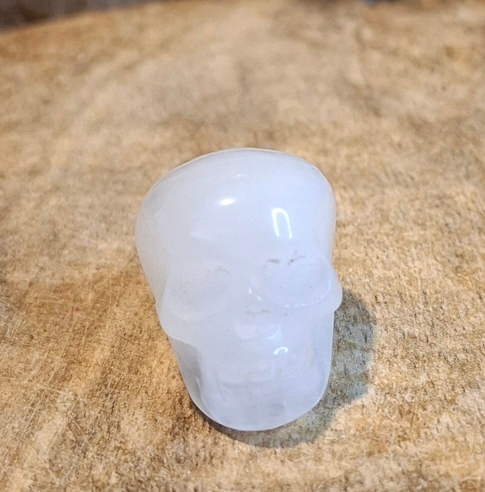 Bergkristal skull