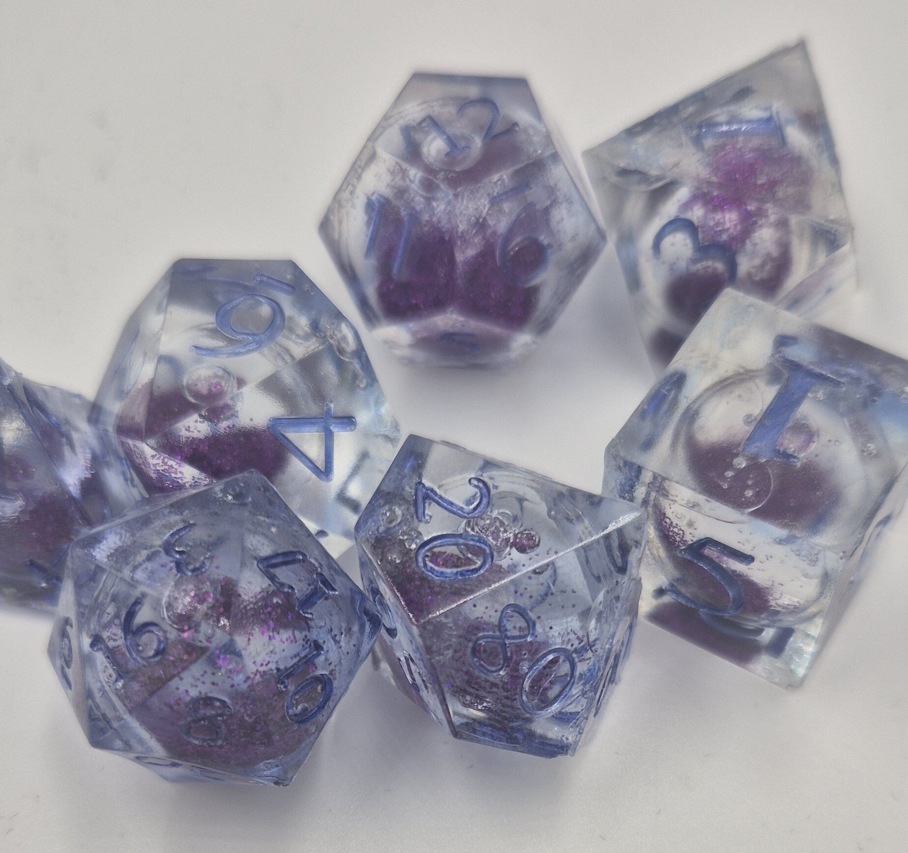 Liquid core Dice (7 set)