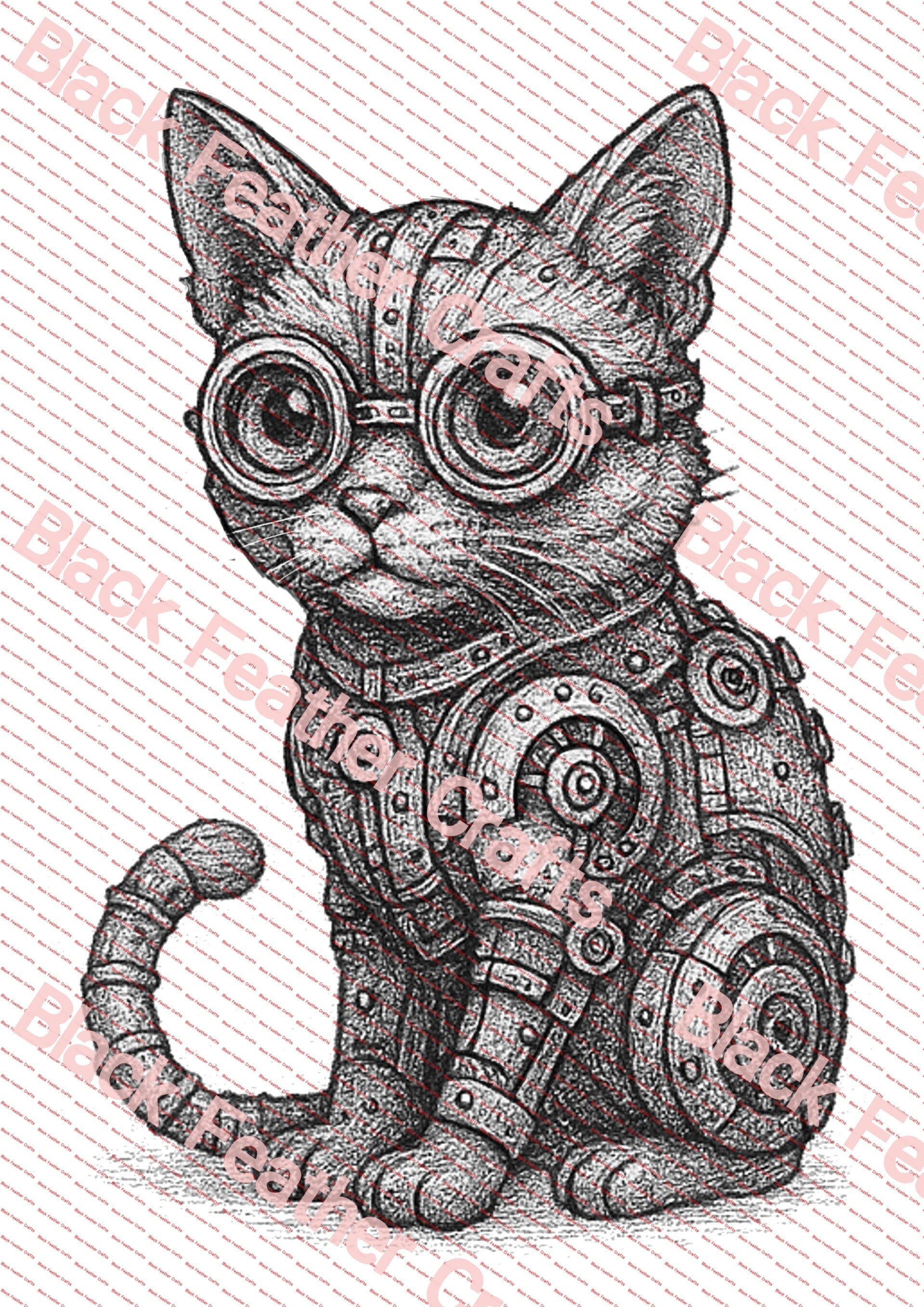 steampunk cat