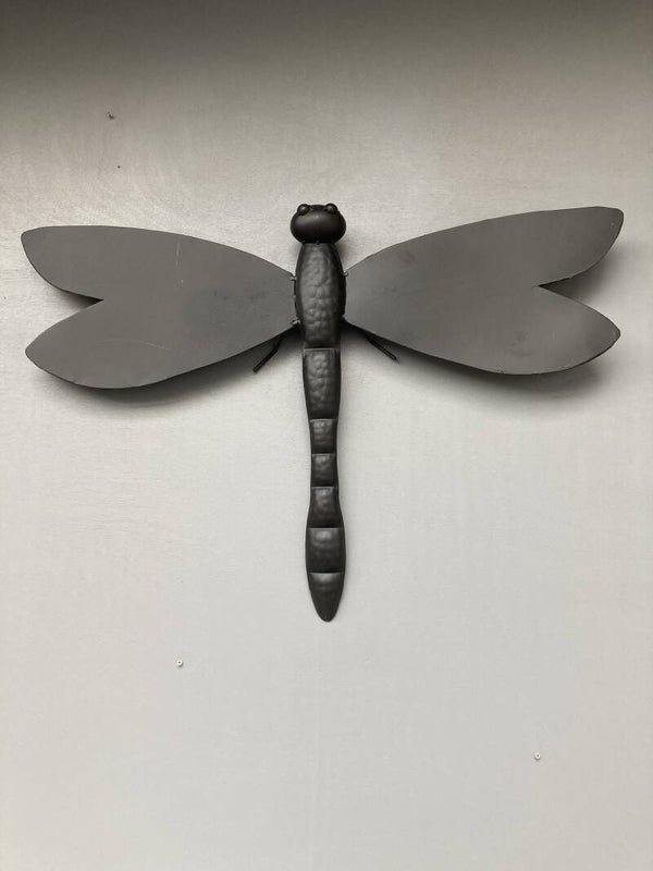 Metalen libel 50 cm