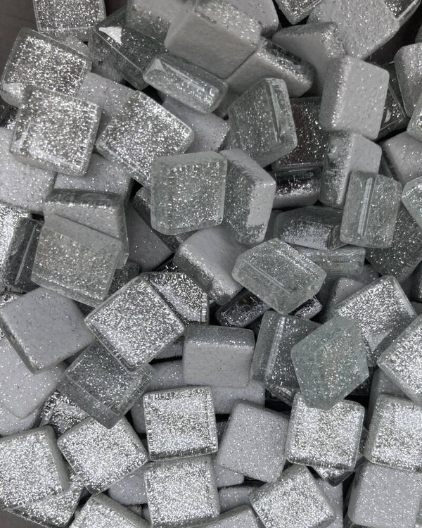 Glitter mozaïek  Quicksilver 50 gram