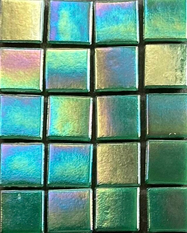 Nebula Parelmoer 20 mm Jade Groen 25 stuks