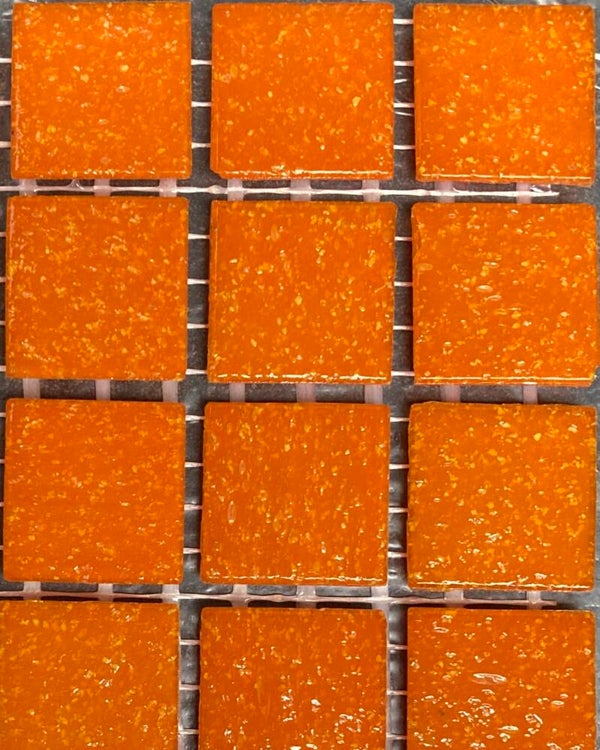 Glas mozaiek Classic 2094 Sweet Clementine 20 x 20 mm  25 stuks