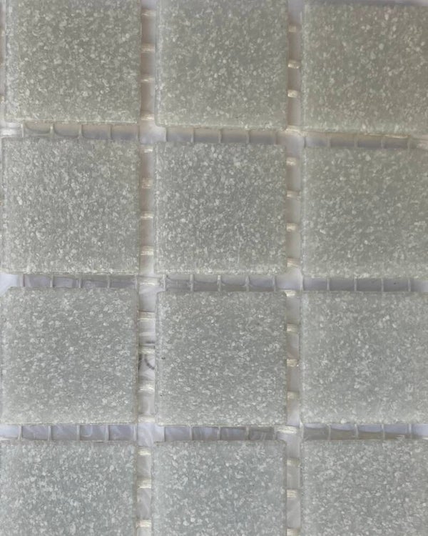 Glas mozaiek Classic 2005 Grey 20 x 20 mm  25 stuks