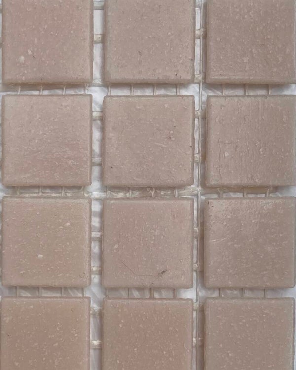 Glas mozaiek Classic 2082 Peach Blossom 20 x 20 mm  25 stuks