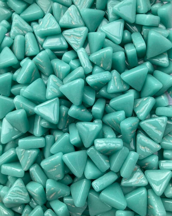 Mini Triangel Mid Teal 50 gram